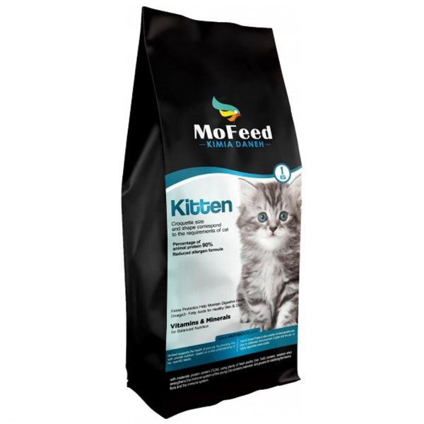 غذای خشک مفید مخصوص بچه گربه وزن ۲ کیلوگرم