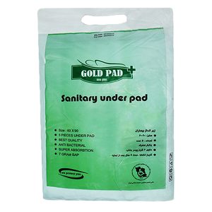 پد بهداشتی گلدپد سگ سایز 60 در 90 سانت
