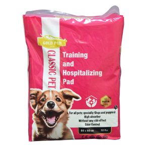 پد بهداشتی گلدپد سگ مدل کلاسیک سایز 60 در 90 سانت 10 عددی